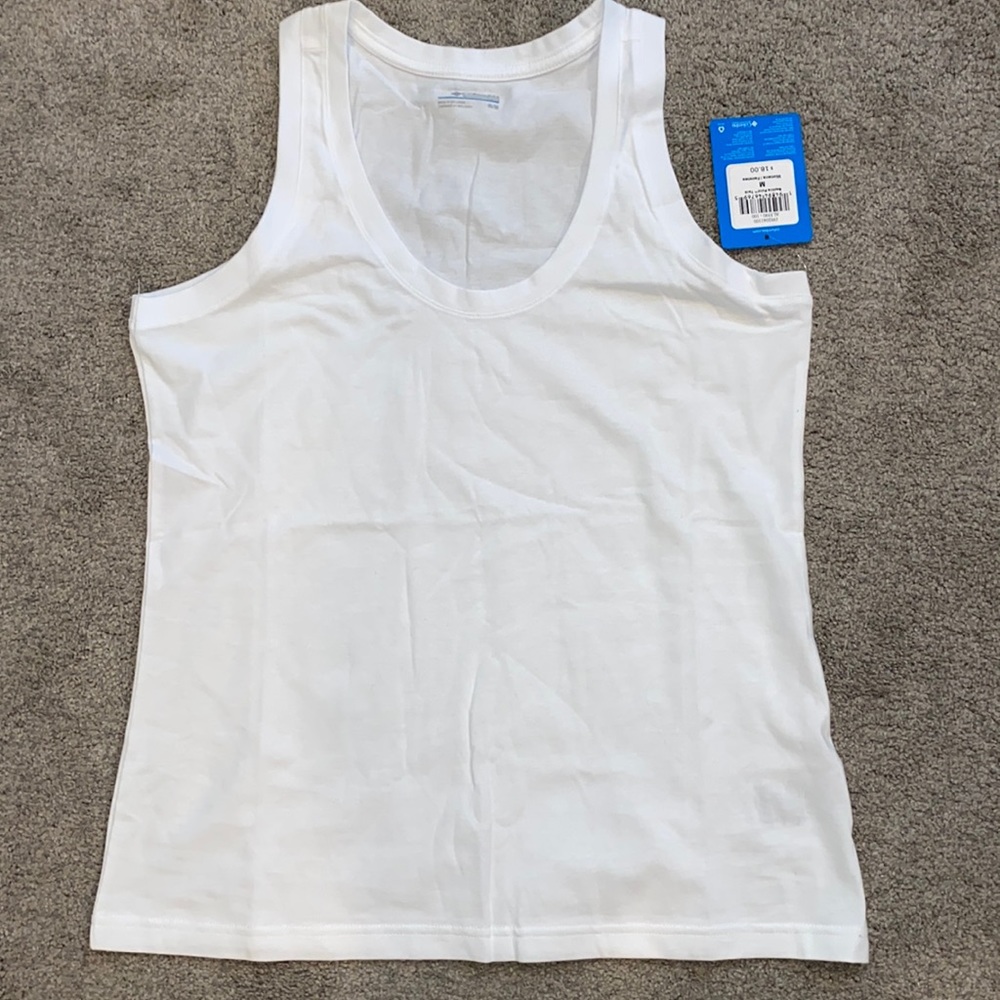 Columbia white tank